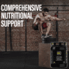 GYM-WITH-BRICK-WALL-SHOWING-MALE-TOPLESS-ATHLETE-JUMPING-ONTO-BOX-NEXT-TO-TUB-OF-TIME-4-NUTRITION-MEGA-PACK-VITAMINS-MINERALS