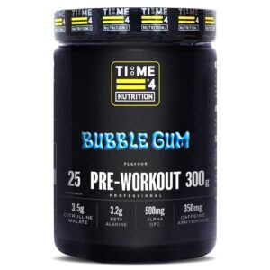 Time 4 pre workout professional bubble gum flavour