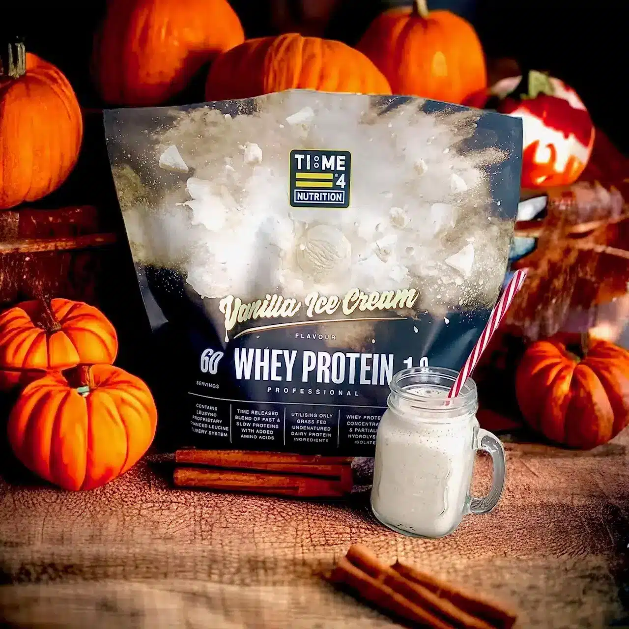 test Time 4 Vanilla Pumpkin Protein Shake