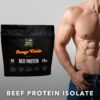 The 'orange cooler' flavour beef protein isolate powder