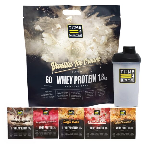 VANILLA-WHEY-PROTEIN-PROMO-5-SACHETS-SHAKER